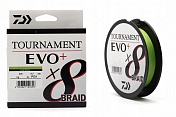 Шнур плетёный Daiwa Tournament 8 Braid EVO+ 135m chartreuse 0,12 мм