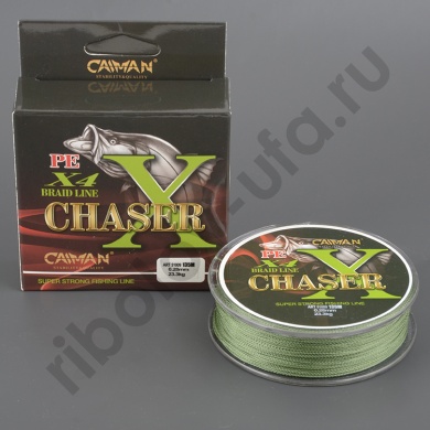 Шнур плетёный Caiman Chaser зеленый 135м  0,18мм 51009/175518