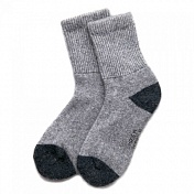 Термоноски Woolsocks Шерсть Яка, цв. серо-черный р. 37-39 (38-40)