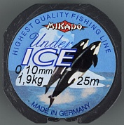 Леска Mikado Under Ice 25m 0,16