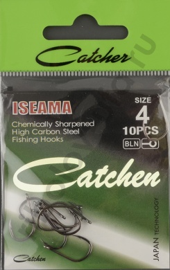 Одинарные крючки Catcher Iseama № 4