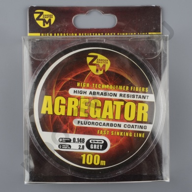 Леска Zander Master Agregator 100м grey 0,261