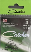 Одинарные крючки Catcher Ajl № 4