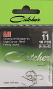 Одинарные крючки Catcher Ajl № 11