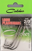 Одинарные крючки Catcher Long Plain Shank № 2/0