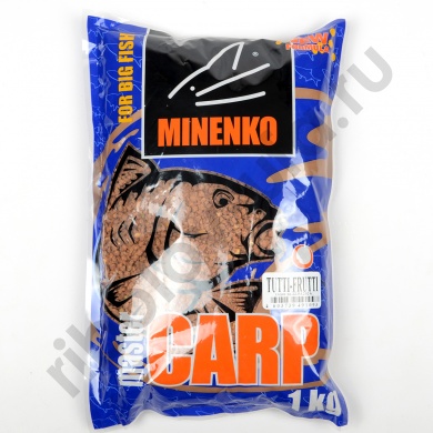 Прикормка Minenko Master Carp 1кг. Тутти-Фрутти