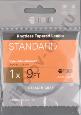 Подлесок конусный Tiemco Standard Leader 9ft 1х 856570