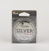 Леска Allvega Silver 50м 0,14мм 2,70кг серебристая