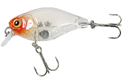 Воблер Jackall Chubby 38 дл. 3.8 см, гл. 0.6-1.0 м, 4 гр., floating, цв. clear salmon roe head