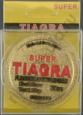 Леска Tiagra 0,08mm (30m) К