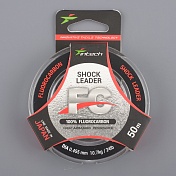 Леска Intech FC Shock Leader 50м 0,123мм 1,0кг 2,2lb