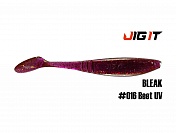 Силиконовая приманка Jig It Bleak 4,5in, 11,5см 7,8гр цв. 016 чеснок (5шт/уп)