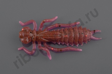 Силиконовая приманка Crazy Fish Kasari 1,6in 40мм 1,45гр цв.12 F (кальмар+креветка)