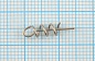 Спираль Owner для приманок Centering Pin Spring nickel №M