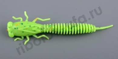 Силиконовая приманка Fanatik X-Larva 3, 75мм, #020 (6шт)