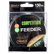 Леска Caiman Competition feeder sinking черная 150м 0,28мм 185047