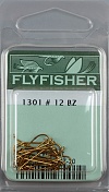 Крючки Flyfisher 1301 #12 BZ