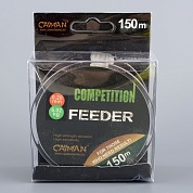 Леска Caiman Competition feeder sinking коричневая 150м 0,25мм 185009