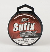 Леска Sufix SFX Clear 100 м, 0,18 мм