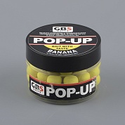 Бойлы GBS Baits Pop-up плавающие 12мм 55гр (банка) Banana Банан