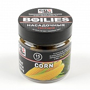 Бойлы GBS Baits тонущие насадочные 15мм 100гр (банка) Corn Кукуруза