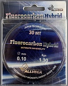 Леска Allvega Fluorocarbon Hybrid 30м 0,10мм 1,30кг