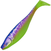 Силиконовая приманка Narval Commander Shad 12cm #050-Acid Pluml (4шт/уп)
