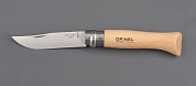 Нож Opinel 10 нержавеющая сталь, бук