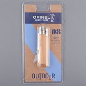 Нож Opinel 8 нержавеющая сталь, бук (блистер)