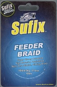 Шнур плетёный Sufix Feeder braid Olive Green 100м 0.14мм