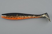 Силиконовая приманка Narval Choppy Tail 16cm #034-Black Prince (3шт/уп)