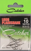 Одинарные крючки Catcher Long Plain Shank № 10