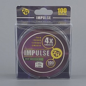 Шнур плетёный Zander Master Impulse x4 deeper green, 100м, 0.16мм