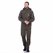 Костюм  Aquatic К-16С от дождя (цвет серый, ткань soft shell) р. 48-50