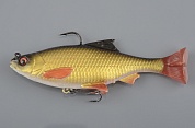 Силиконовая приманка Savage Gear 3D Pulse Tail Roach 13см 38,5гр rudd (тонущая) 63724