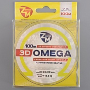 Леска Zander Master 3D Omega 100м зеленая 0,437