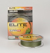 Шнур плетёный Salmo Elite Braid Green 125 м, 0.13 мм