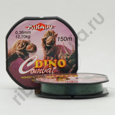 Леска Mikado Dino Combat 0,18 (150м)