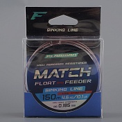 Леска Flagman Match and Feeder Sinking Line 150м, 0.185мм, 4.6кг