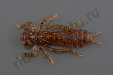 Силиконовая приманка Crazy Fish Kasari 1,6in 40мм 1,45гр цв.32 F (кальмар+креветка)