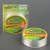 Леска Power Phantom Fluorocarbon, 50м, 0.341мм, 8.2кг, прозр.