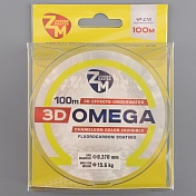 Леска Zander Master 3D Omega 100м зеленая 0,181 