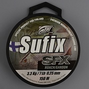 Леска Sufix SFX Roach прозр. 150 м, 0,2 мм, 2,5кг