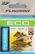 Одинарные крючки Flagman Classic 1 №16 (12шт/уп)