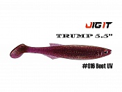 Силиконовая приманка Jig It Trump 5.5in, 14см 17гр цв. 016 кальмар (3шт/уп)