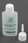 Лак прозрачный для вязания мушек Flyfisher Cellire Clear 18ml+applicator