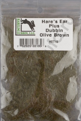 Даббинг Hareline Hares Ear Plus Dubbing Brown