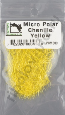 Синель Hareline Polar Chenille Micro Yellow HRL  