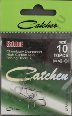 Одинарные крючки Catcher Sode № 10