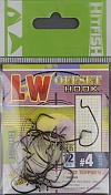 Офсетные крючки Hitfish LW offset hook 4